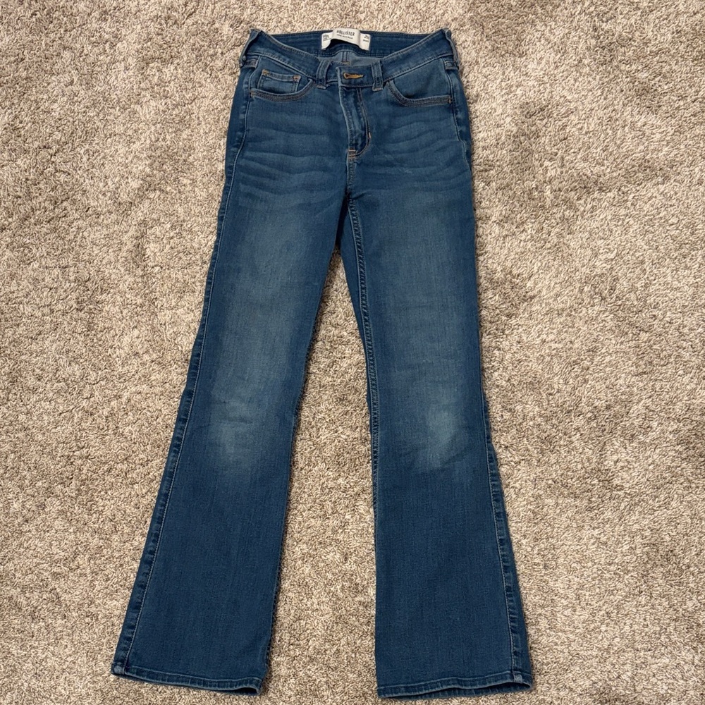 Hollister Dark Blue Flare Jeans
